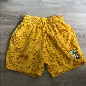 Nickelodeon Yellow Playful Shirt and shorts